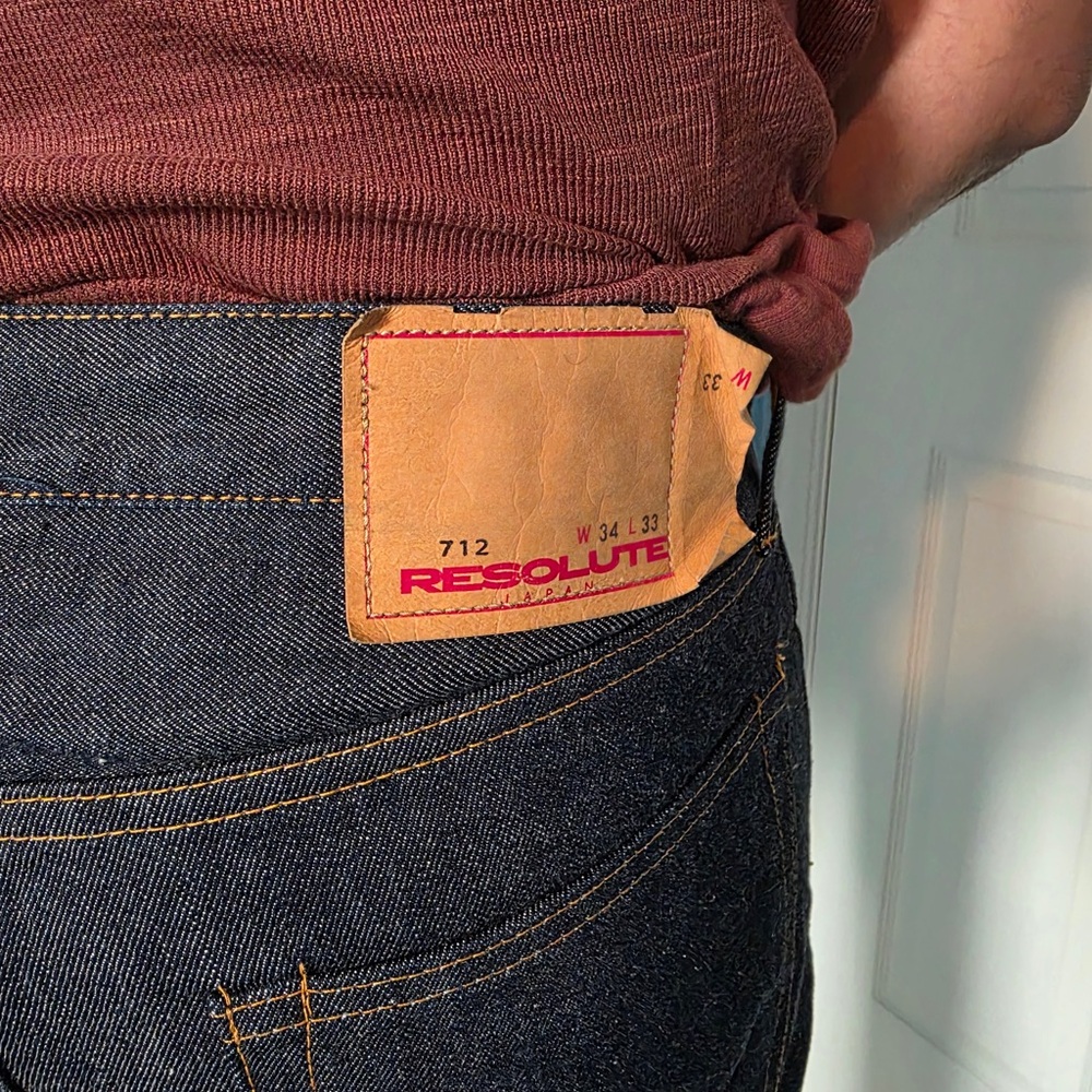 Resolute 712 Low Rise Tapered Straight Jeans